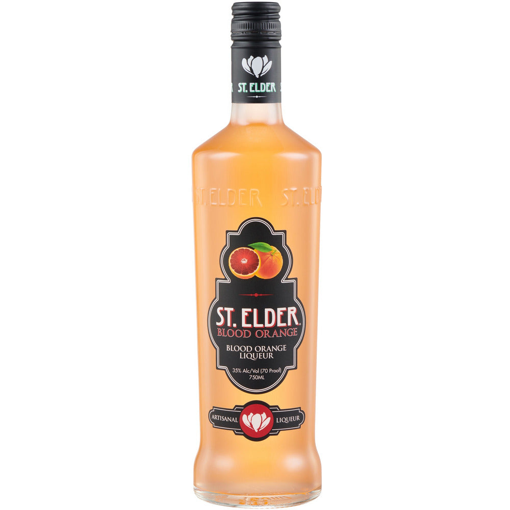St. Elder Blood Orange Liqueur - Available at Wooden Cork