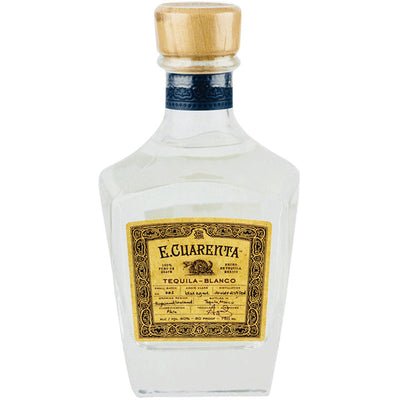 E. Cuarenta Tequila Blanco - Available at Wooden Cork