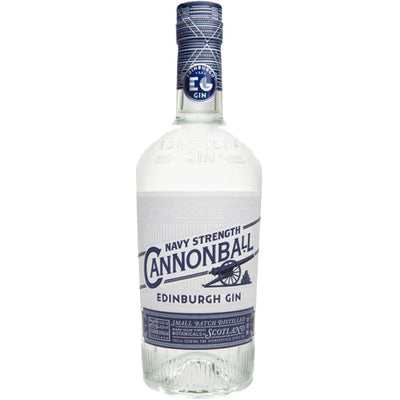 Edinburgh Dry Gin Cannonball Navy Strength - Available at Wooden Cork