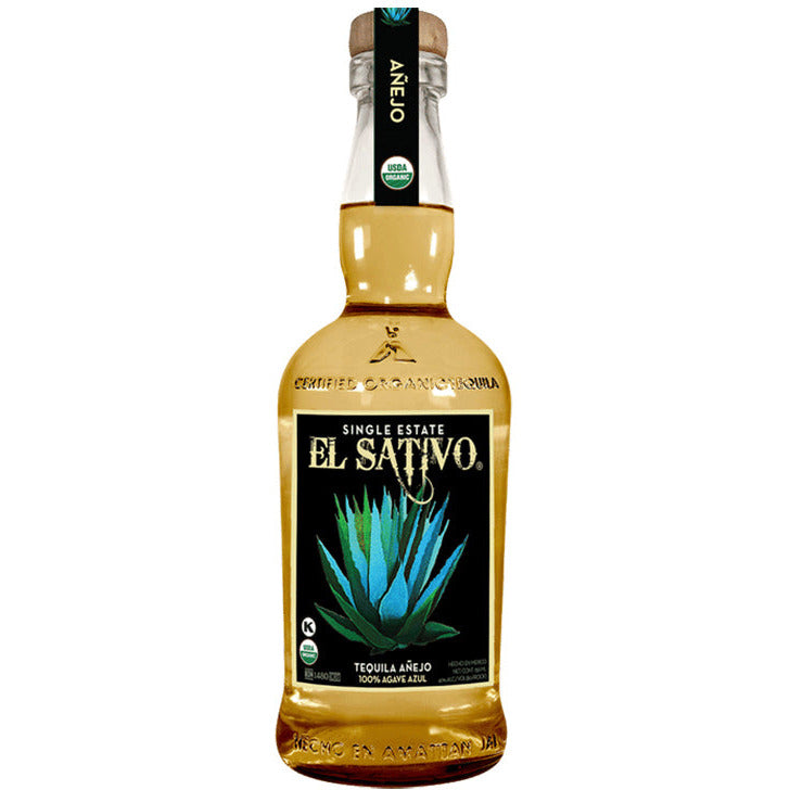 El Sativo Tequila Anejo Single Estate - Available at Wooden Cork