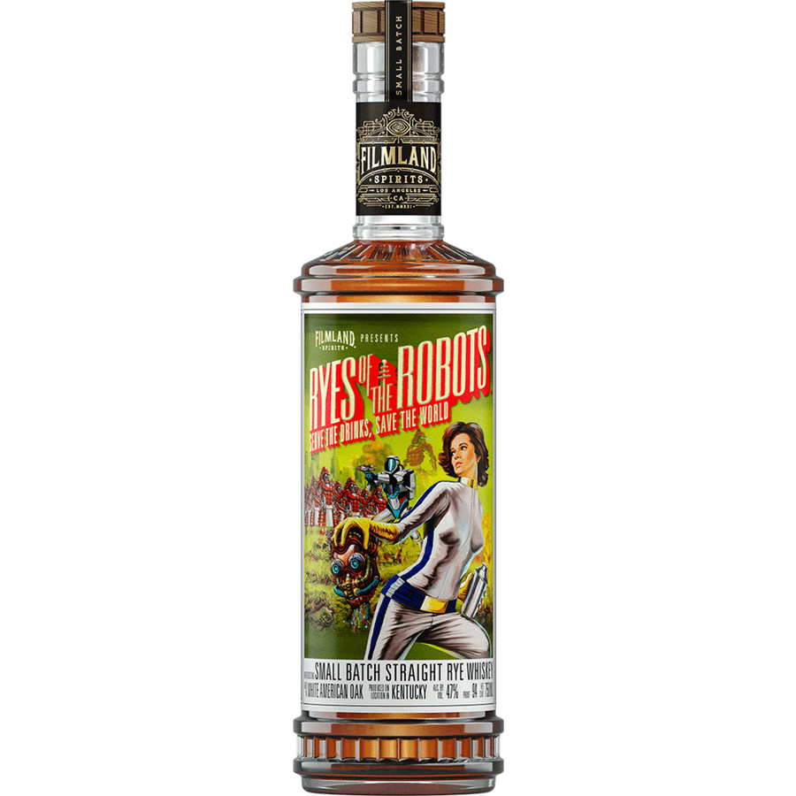 Filmland Ryes of the Robots Small Batch Rye Whiskey