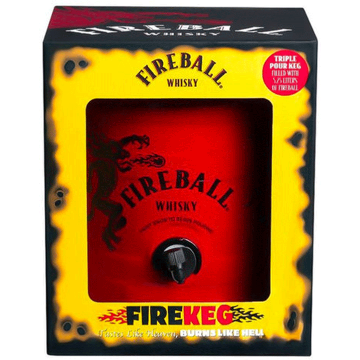 Fireball Whisky 5L Keg - Available at Wooden Cork