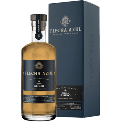 Flecha Azul Anejo Tequila - Available at Wooden Cork