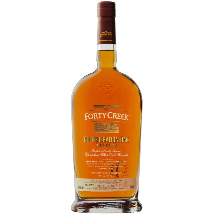 Forty Creek Canadian Whisky Confederation Oak Reserve - Available at Wooden Cork