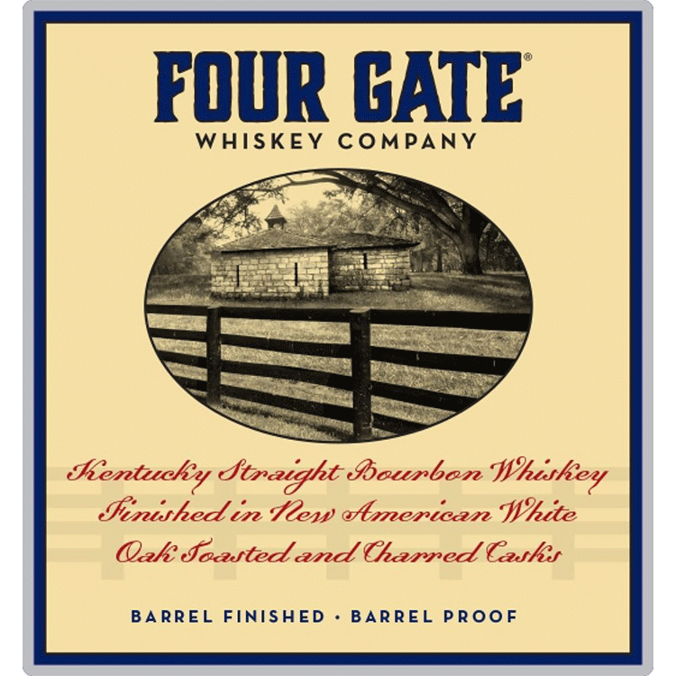 Four Gate Split Stave by Kelvin Straight Bourbon - Available at Wooden Cork