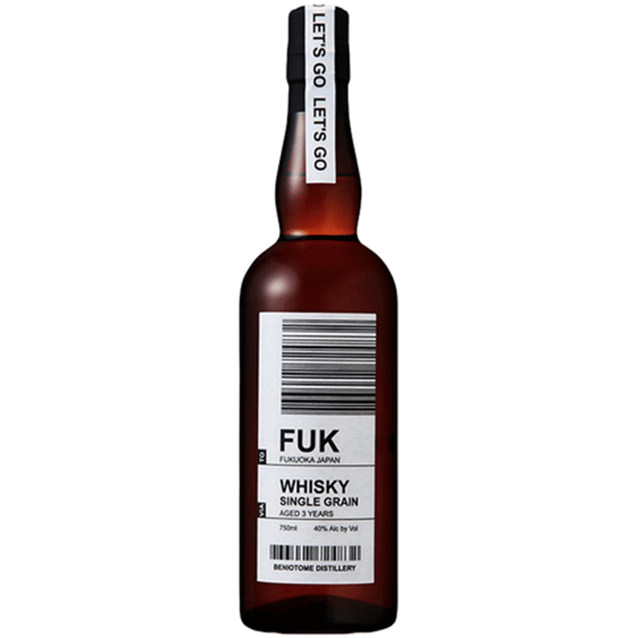 FUK Single Grain 3 Year Old Japanese Whisky 750mL - Available at Wooden Cork