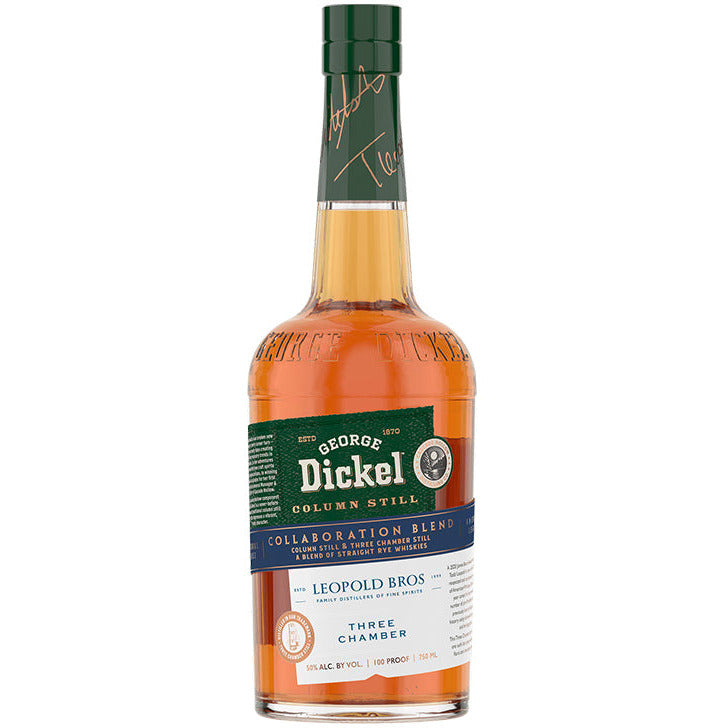 George Dickel x Leopold Bros Collaboration Blend Rye Whiskey - Available at Wooden Cork