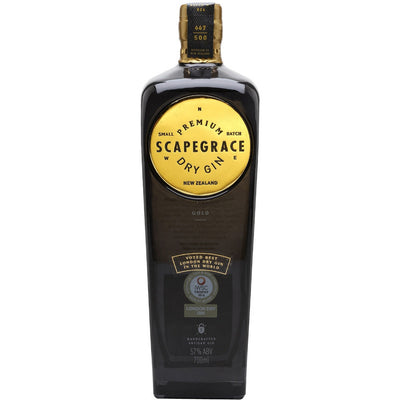Scapegrace Gold Gin - Available at Wooden Cork