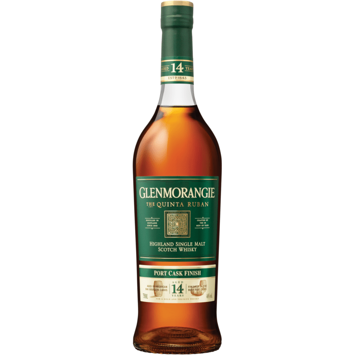 Glenmorangie Single Malt Scotch The Quinta Ruban Port Cask Finish 14 Year