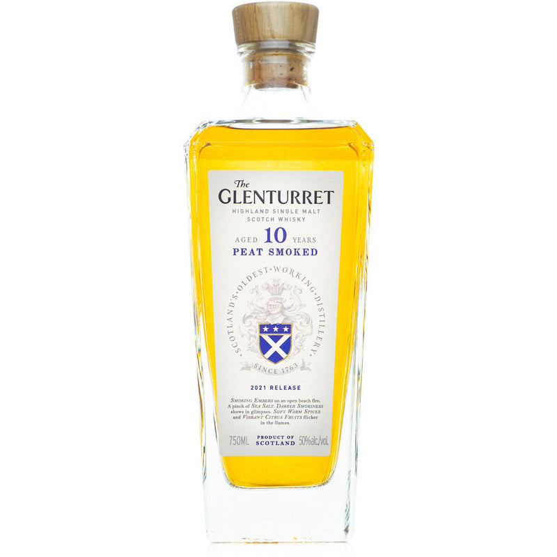 Glenturret 10 Year Peat Smoked Single Malt Scotch