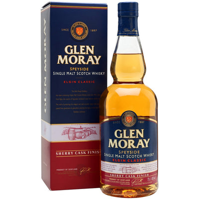 Glen Moray Classic Sherry Cask Finish Scotch Whisky - Available at Wooden Cork
