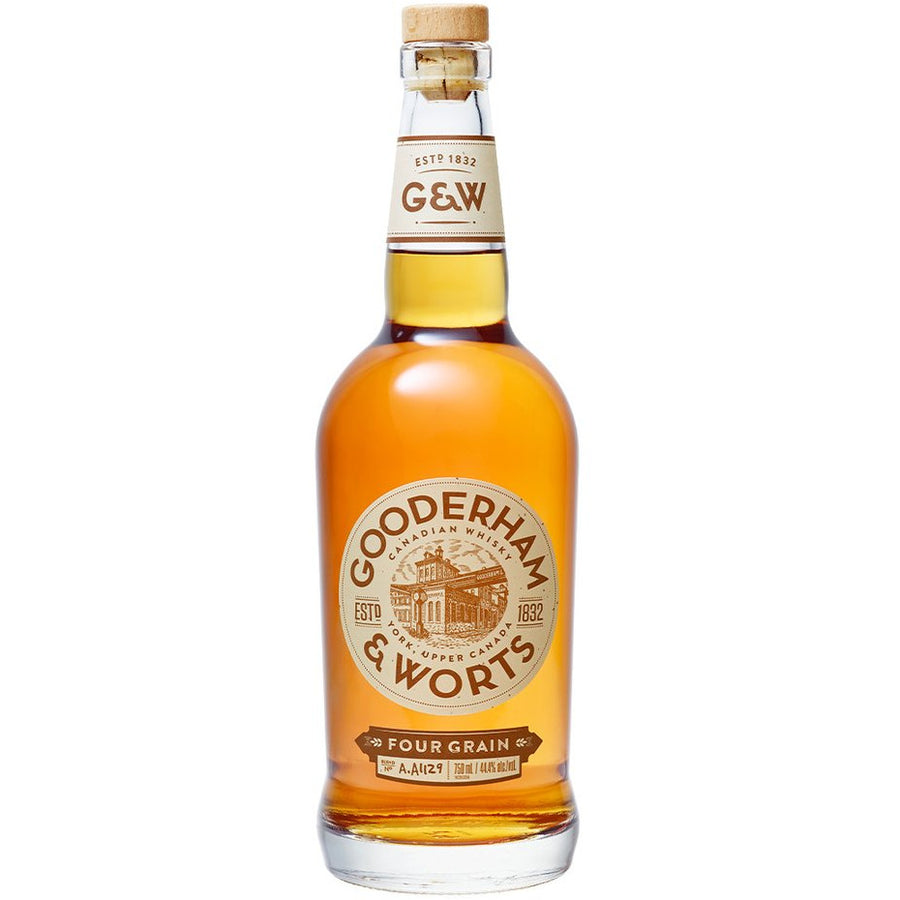 Gooderham & Worts Four Grain Canadian Whisky - Available at Wooden Cork