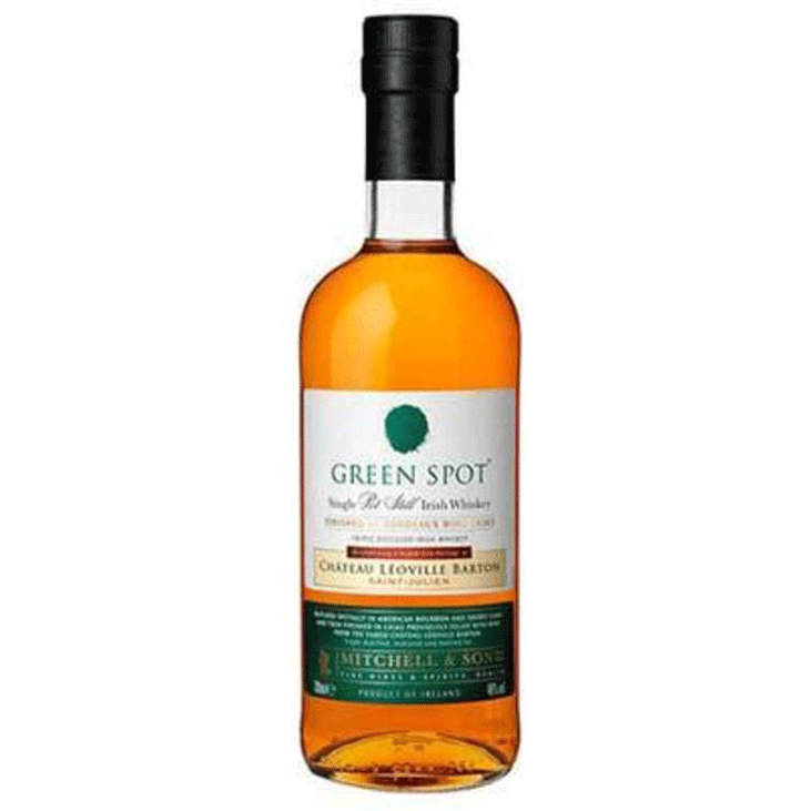 Green Spot Irish Single Pot Still Irish Whiskey Finished in Bordeaux Wine Casks Chateau Leoville Barton - Available at Wooden Cork