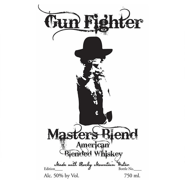 Gun Fighter Masters Blend American Blended Whiskey - Available at Wooden Cork