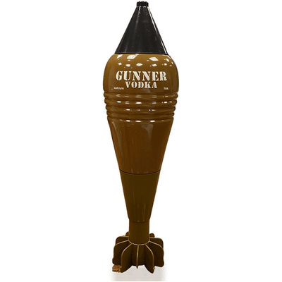 Gunner Mortar Bomb Vodka - Available at Wooden Cork