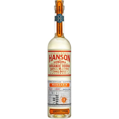 Hanson of Sonoma Mandarin Flavored Vodka - Available at Wooden Cork