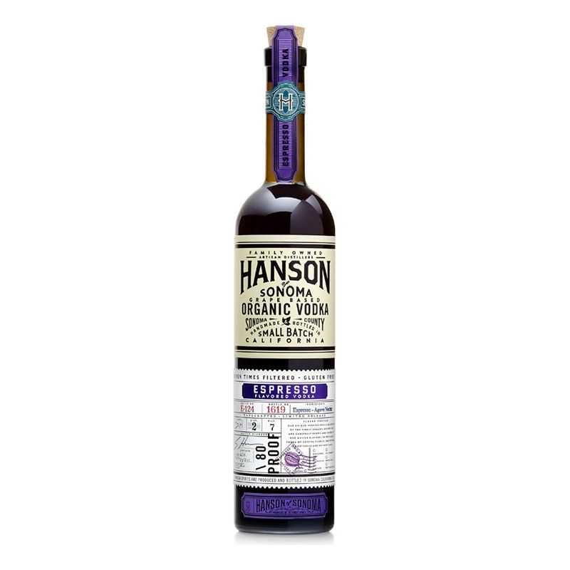 Hanson of Sonoma Organic Espresso Vodka 750ml