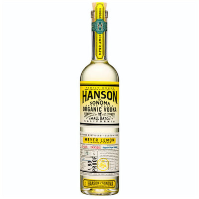 Hanson of Sonoma Meyer Lemon Flavored Vodka - Available at Wooden Cork