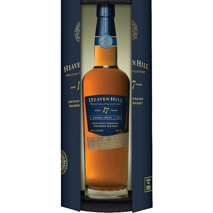 Heaven Hill Heritage Collection 17 Year Old Barrel Proof Bourbon - Available at Wooden Cork