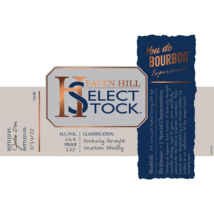 Heaven Hill Select Stock You Do Bourbon Experience Kentucky Straight Bourbon - Available at Wooden Cork