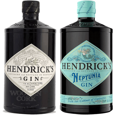Hendrick's Gin & Hendrick's Neptunia Gin Bundle - Available at Wooden Cork