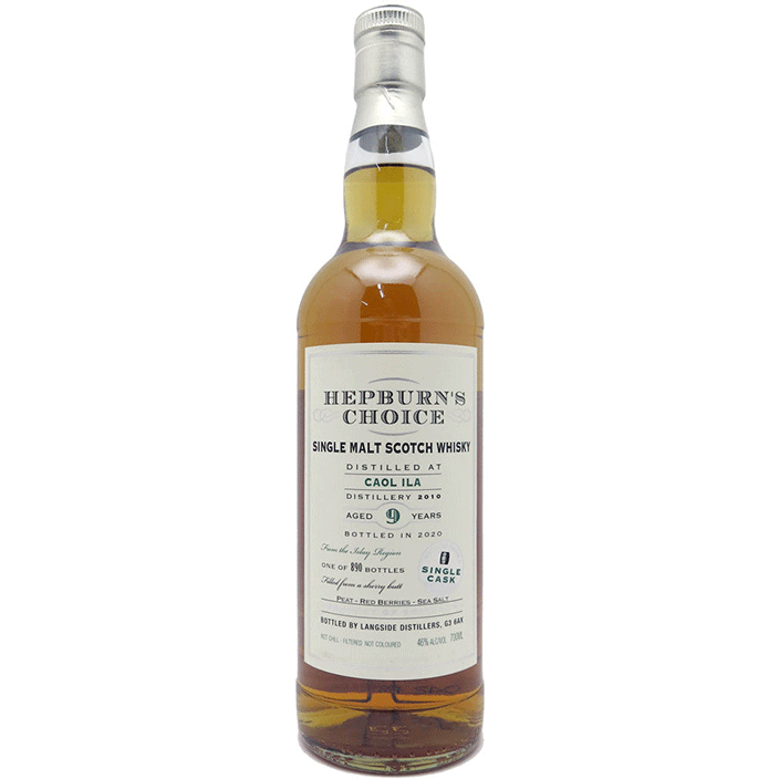 Hepburn's Choice Single Malt Whisky 12 Year 700ml - Available at Wooden Cork