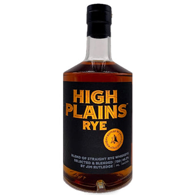 Jim Rutledge High Plains Rye Blend Of Straight Rye Whiskey - Available at Wooden Cork