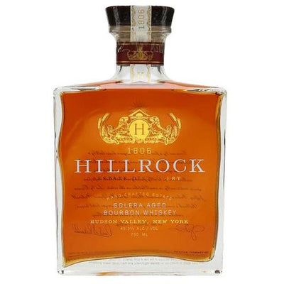 Hillrock Solera Aged Bourbon - Available at Wooden Cork