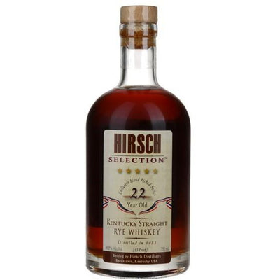 Hirsch Selection 1983 22 Year Old Straight Rye - Available at Wooden Cork