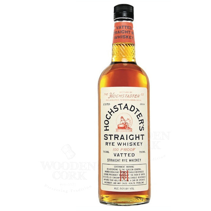 Hochstadter's Straight Rye Whiskey Vatted - Available at Wooden Cork