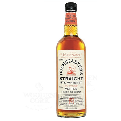 Hochstadter's Straight Rye Whiskey Vatted - Available at Wooden Cork