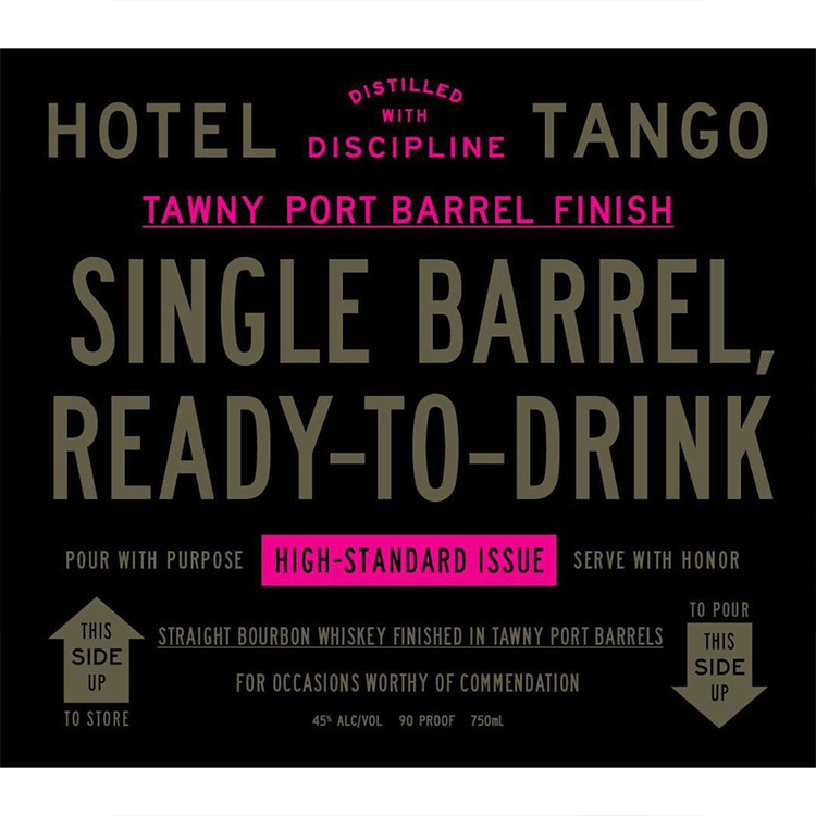 Hotel Tango Tawny Port Barrel Finish Straight Bourbon - Available at Wooden Cork