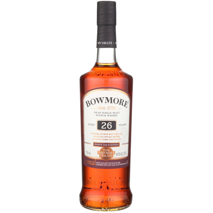 Bowmore Single Malt Scotch The Vintner's Trilogy French Oak Barriques 26 Year - Available at Wooden Cork