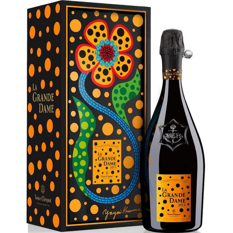 Veuve Clicquot La Grande Dame Yayoi Kusama Limited Edition In Gift Box 2012 - Available at Wooden Cork