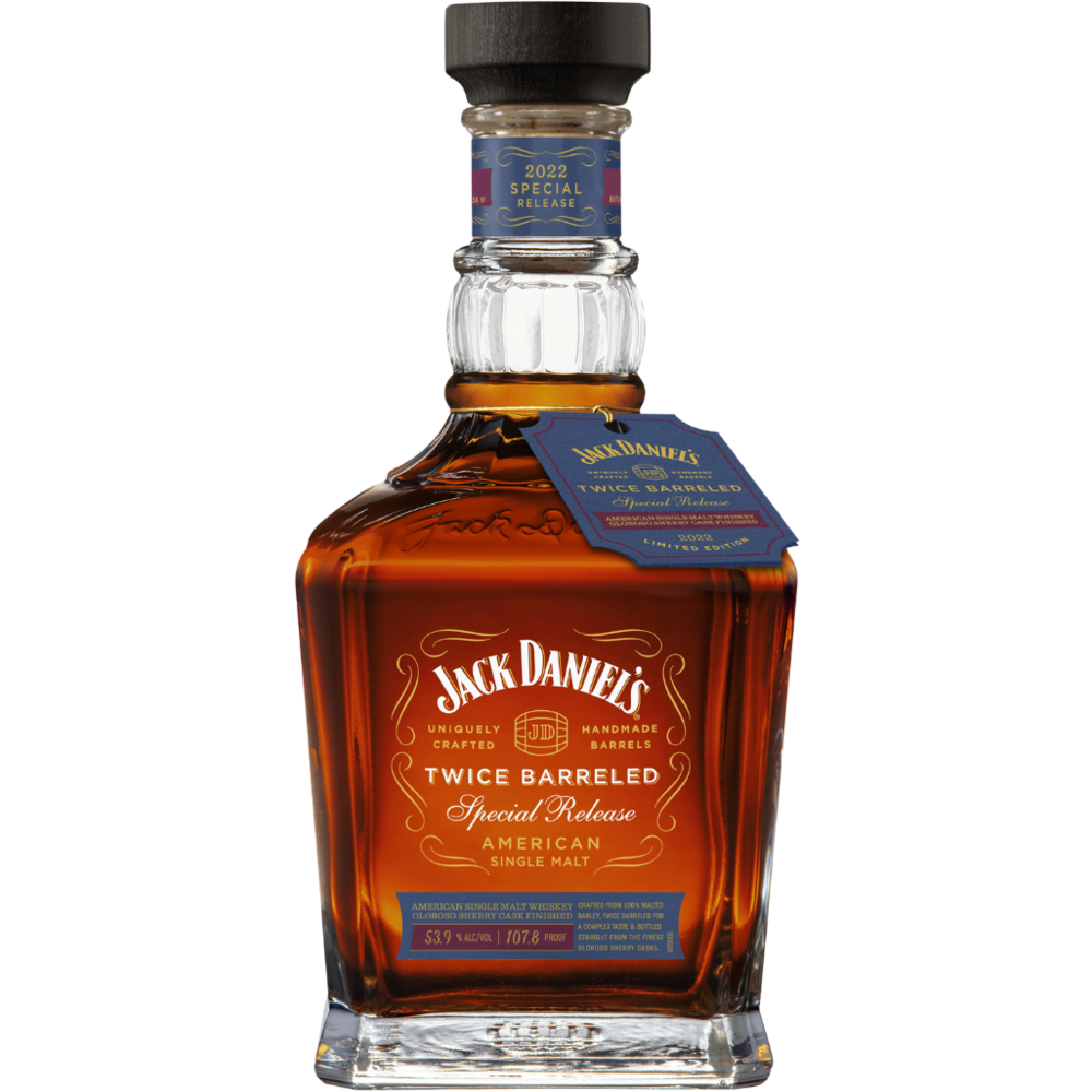 Jack Daniel’s Twice Barreled American Single Malt