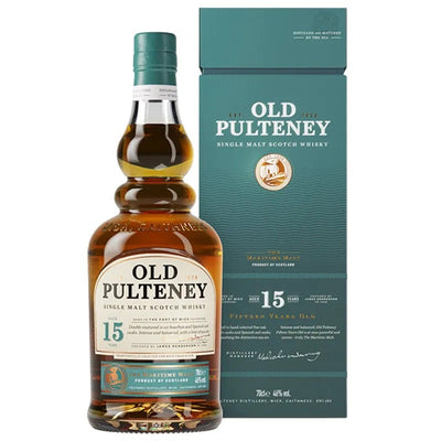 Old Pulteney 15 Years Old - Available at Wooden Cork