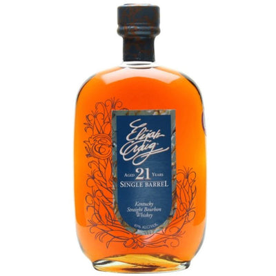 Elijah Craig 21 Year Single Barrel Kentucky Straight Bourbon - Available at Wooden Cork