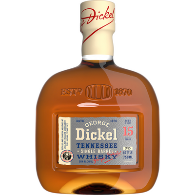 George Dickel Single Barrel 15 Year Old - Available at Wooden Cork