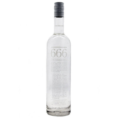 666 Pure Tasmanian Vodka - Available at Wooden Cork