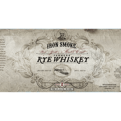 Iron Smoke Farmers Rye - Available at Wooden Cork