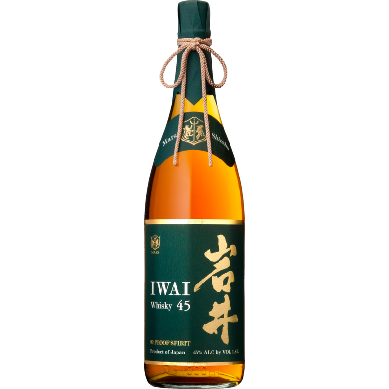 Mars Iwai 45 Japanese Whisky 1.8L - Available at Wooden Cork