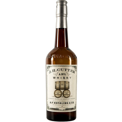 J.H. Cutter Blended American Whiskey A.No.1. Whisky - Available at Wooden Cork
