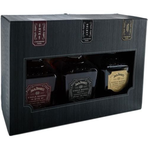 Jack Daniel's Whiskey Set Single Barrel, Single Barrel Rye, Barrel Proof - 375ml