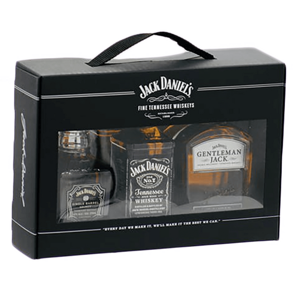 Jack Daniel's 375ml Gift Set | Gentleman Jack, Old No. 7 & Single