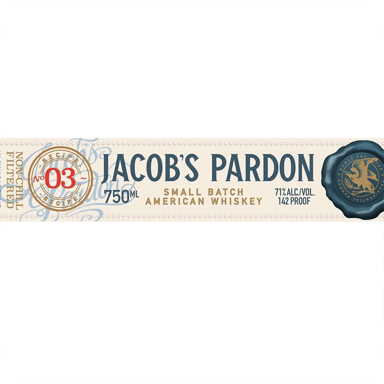 BC Spirits Jacob’s Pardon 18 Year Small Batch American Whiskey - Available at Wooden Cork
