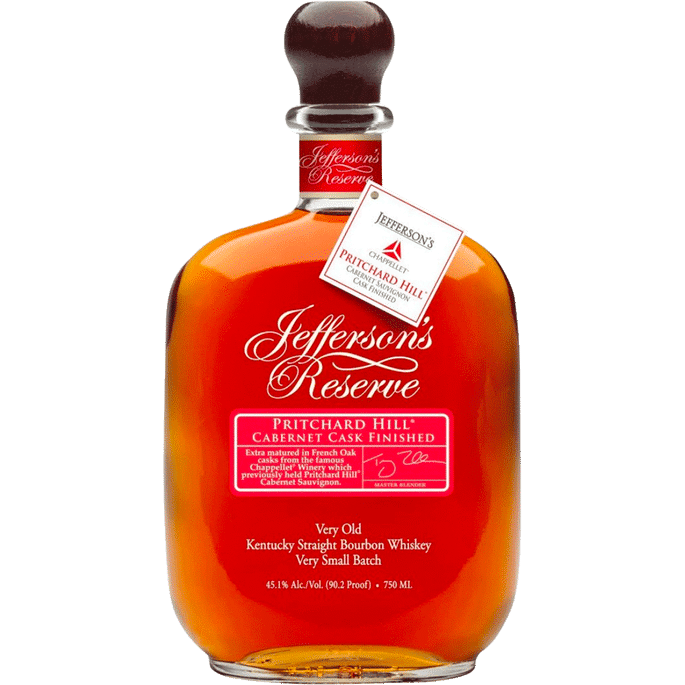 Jefferson's Reserve Pritchard Hill Cabernet Cask Barrel Select Bourbon