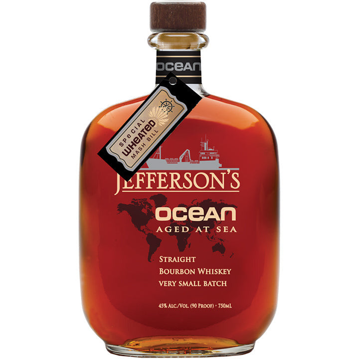 Jefferson's Ocean Aged At Sea Wheated Very Small Batch Bourbon - Available at Wooden Cork