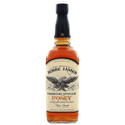 Jesse James America's Outlaw Honey Flavored Whiskey - Available at Wooden Cork