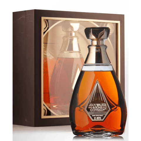 John Walker & Sons Odyssey Rare Triple Malt Scotch Whisky – Wooden