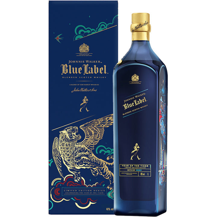 Johnnie Walker Blue Label Year Of The Tiger - Available at Wooden Cork